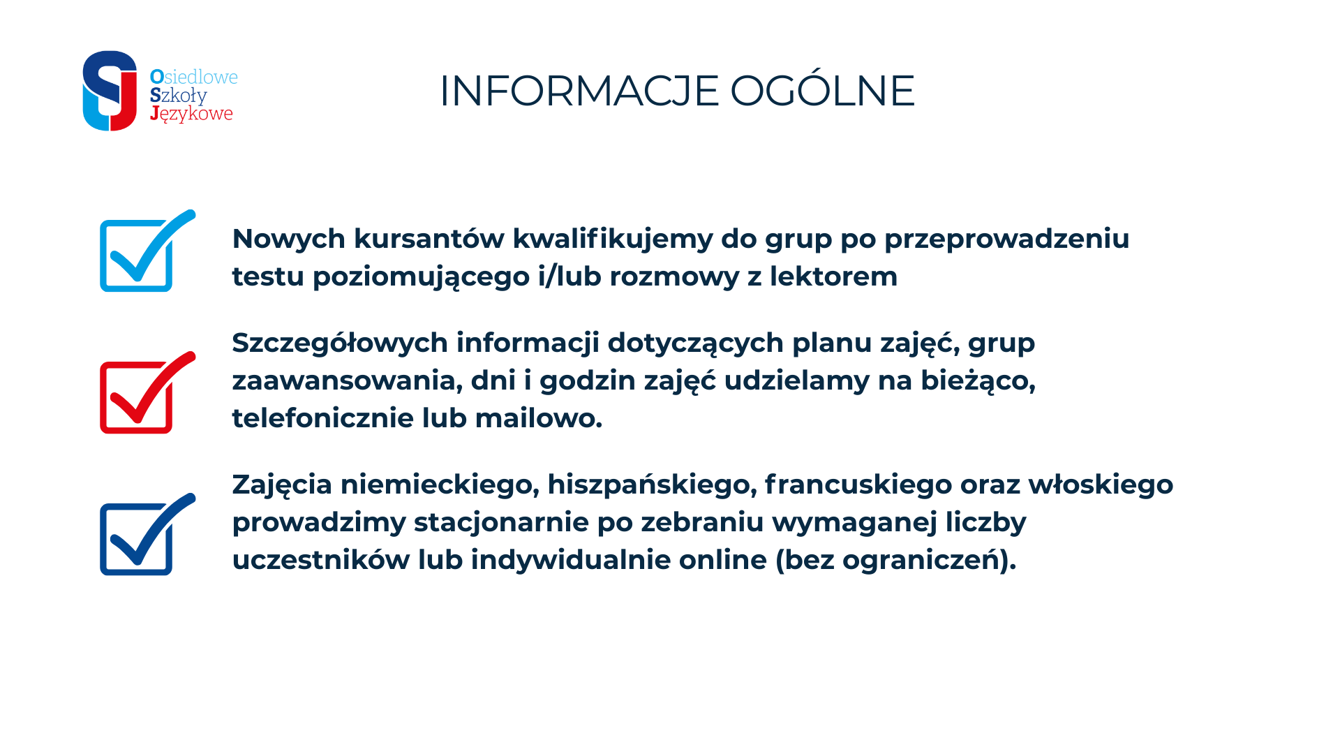Informacje ogólne